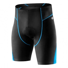 INBIKE Mountain Bike Short INBIKE Cycling Shorts Men Padded Cycle Bike Mountain Road Mens for Women MTB Bicycle Gel Short Womens Clothing Bikes Trousers Summer Blue L