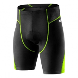 INBIKE Mountain Bike Short INBIKE Cycling Shorts Men Padded Cycle Bike Mountain Road Mens for Women MTB Bicycle Gel Short Womens Clothing Bikes Trousers Summer Green M