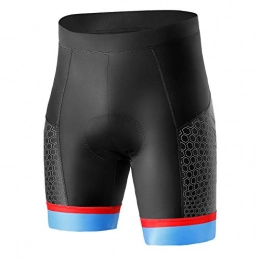 INBIKE Mountain Bike Short INBIKE Cycling Shorts Men Padded Mountain Bike Mens MTB Bikes Underwear Womens Bicycle Road Riding Biking Cycle Clothes Padding Tight Bikes for Women Black Blue L