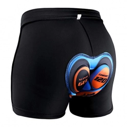 KUYOU Mountain Bike Short Kuyou 4D Padded Bike Shorts Men Women, Breathable Bicycle Cycling Shorts Underwear, Anti-Slip Elastic Quick Dry MTB Gel Riding Shorts Underpants Sweat Resistant Lightweight