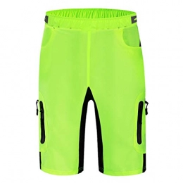 T TOOYFUL Mountain Bike Short T TOOYFUL Men Mountain Bike Shorts With 3D Padded Underwear Loose Fit Cycling Baggy - XXXL