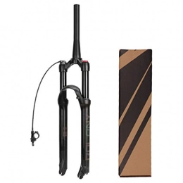 aiNPCde Ersatzteiles aiNPCde MTB Fahrrad Vorderseite Luft Gabel Federgabel 26 27, 5 29 Zoll Legierung Bergab Radfahren Dämpfungseinstellung Federweg 120mm FKA004 (Color : Tapered Remote Lockout, Size : 26 inch)