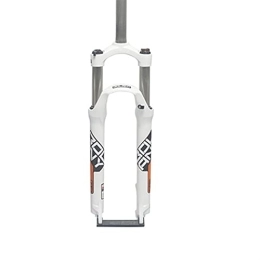 RWEAONT Ersatzteiles Bolany Bicycle Gabel Mountainbike Gabeln 26 / 27, 5 Zoll Suspension Mechanische Gabel Aluminiumlegierung MTB Gabel 29 in Fahrradgabeln Neu (Color : White orange 26)