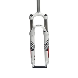 RWEAONT Ersatzteiles Bolany Bicycle Gabel Mountainbike Gabeln 26 / 27, 5 Zoll Suspension Mechanische Gabel Aluminiumlegierung MTB Gabel 29 in Fahrradgabeln Neu (Color : White Red 29)
