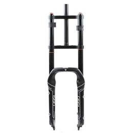 DaGuYs Mountainbike Gabeln DaGuYs 20 Zoll Fat Fork Snow Beach Bike Fat Fork Shoulder Oil AIR Gabel Magnesiumlegierung Beine Fahrradgabelteile 680 20''*4, 0'' 20 * 135MM (20 Oil Fork)