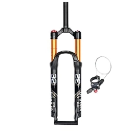 SJHFG Ersatzteiles Gabeln Mountainbike Vordere Gabel, Air Gabel Suspension Stoßdämpfung Luftdruck Vordere Gabel Fahrrad Zubehör Fahrrad Vordere Gabel Federgabel (Color : Straight Canal-RL, Size : 26 inch)