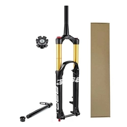 JAMCHE Mountainbike Gabeln JAMCHE MTB-Gabeln mit konischem Rohr 26 27, 5 29 Zoll, Magnesiumlegierung, 1-1 / 2 Zoll Luftgabel, Federweg 170 mm, mit Zugstufeneinstellung für DH AM-Fahrräder