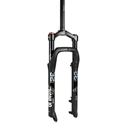 LHHL Ersatzteiles LHHL Snow Bike Air Fork 20 / 26 Zoll 4.0 Fat Tire Beach Bike Federgabel Federweg 95 / 105mm 1-1 / 8 Aluminiumlegierung Mountainbike Stoßdämpfer Gabel QR Manual (Color : Black, Size : 26 inch)