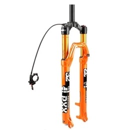 LSRRYD Ersatzteiles LSRRYD Mountain Bike Federgabel 26 / 27.5 / 29 Luftdruck Federgabels 1-1 / 8 Scheibenbremse Gabeln 9mm QR 100mm Federweg RL / HL Erwachsene Unisex 1750G (Color : Orange RL, Size : 29'')