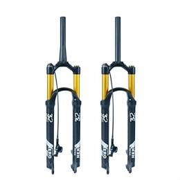 XINXI-YW Mountainbike Gabeln XINXI-YW Fahrradsuspension Gabeln Mountainbike Luftgabel 100-120mm Hubfahrrad-Suspensionsstecker 27.5 29 Zoll Magnesiumlegierung Kegelsteuerung und gerade Gabel von Gabel (Color : Sky Blue)