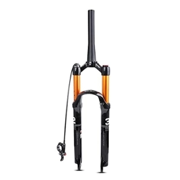 ZECHAO Mountainbike Gabeln ZECHAO Fahrrad Stoßdämpfer Gabeln, Kegelrohrscheibenbremse 26 / 27, 5 / 29 Zoll Hub 120mm QR 9mm Manuelle Und Remote-Lockout, Für MTB-Fahrrad Fahrrad Federgabel (Color : Cone Tube RL, Size : 29inch)