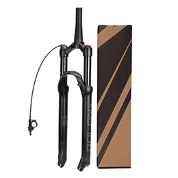 ZECHAO Ersatzteiles ZECHAO Fahrrad Stoßdämpfer Gabeln, Konusrohr 26 / 27, 5 / 29 Zoll Luftgabel Remote Lock Mit Dämpfungsverstellung Hub 100mm, Für Mountainbikes Fahrrad Federgabel (Color : Cone Tube RL, Size : 27.5inch)