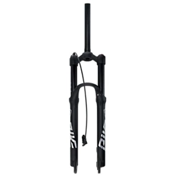 ZECHAO Mountainbike Gabeln ZECHAO Forks MTB Fahrradgabel 27, 5 / 29in, 9mm Achse Air Supension Frontgabel 140mm Federweg 1-1 / 8" Fahrrad Stoßdämpfer Gabeln Fahrrad Federgabel (Color : Straight Remote Lock, Size : 29inch)