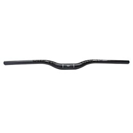 GRTE Mountainbike-Lenker 31, 8mm MTB Mountainbike Lenker MTB Fahrrad Riser Bar Lightweigg Carbon Faser Fahrrad Gerade Griff, Black2, 600mm