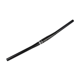 ACEACE Mountainbike-Lenker ACEACE Weißes Logo UNO Aluminiumlegierung Mountainbike-Lenker 31.8 * 640 / 680 / 700 / 720 / 740mm Fahrrad flach / Riser Black Bar (Color : 700mm Straight Bar)