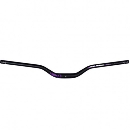 PACPL Mountainbike-Lenker Hohe Qualität Fahrrad-Lenker MTB Lenker Aluminium-Legierung Lenker BMX AM DH Mountain Bike Parts 31.8X750MM Fahrrad Lenker (Color : Black Purple)