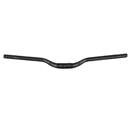 Jianghuayunchuanri Ersatzteiles Jianghuayunchuanri Fahrrad Fahrradlenker Langes Rod Aluminiumlegierung Lenker Mountainbike Fahrrad Mountainbike Lenker Fahrrad (Farbe : Black, Size : 3.18x78cm)