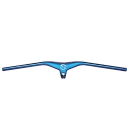 Bikeco Ersatzteiles MTB-Lenker und Vorbau Kohlefaser Integrierter Fahrradlenker -17 Grad Lila Blauer Farbverlauf Integrierter Mountainbike-Lenker 31, 8 x 660-800 mm Integrierter MTB-Lenker (660 x 80mm)