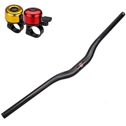 OUUUKL Mountainbike-Lenker OUUUKL Fahrradlenker, Lenker Riser Bar 31.8mm x 700 mm 720 mm 740 mm 760 mm Leichtes Kohlefaser Mountainbike Rennrad Fixed Gear Riser Bar Lenker für Rennrad MTB Mountainbike