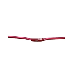 QIAOQIAO Ersatzteiles QIAOQIAO Aluminiumlegierung Fahrradlenker MTB Lenker Riser Mountainbike-Griffstange 620mm * 31, 8 mm Lenkrad for Fahrrad (Color : 620mm-Red)