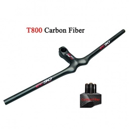 T&SHY Ersatzteiles T&SHY MTB Carbon-Faser-Lenker, One-Piece Gebrochene Wind 3K voller Carbon-Lenker Gerade Swallow Mountain Bike Fahrradteile 28.6 * 660 / 680 / 700 / 720MM, 680MM