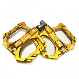 cewin Mountainbike-Pedales cewin Anti -Skid Pedal DREI Lager Pedal One -to -One Value of Super Light Mountain Bike Pedal Yellow