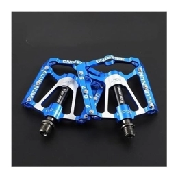BADALO Ersatzteiles Fahrradpedale mit Reflektor, wasserdichte, rutschfeste Fahrradpedale, for Rennrad, Mountainbike, universelles Fahrradzubehör (Color : 3 Bearings Blue)