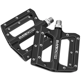 Imrider Ersatzteiles IMRIDER MTB fietspedalen, BMX Mountainbike Nylon pedalen, Platform, 9 / 16, 3 lagers, Anti-Slip