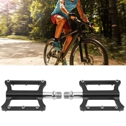 Jacksing Ersatzteiles Jacksing Mountainbike-Pedal, Fahrradpedal, Aluminiumlegierungspedal für Mountainbikes Rennräder(Black)