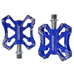 pzcvo Mountainbike-Pedales Pedale Fahrrad MTB MTB Pedal Fahrradpedal Mountainbike-Zubehör BMX Pedale Flache Pedale Fahrradpedale Fahrradzubehör Rennrad Pedale Fahrradzubehör Blue, Free Size