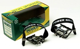 Power Grips Ersatzteiles Power Grips High Performance vormontiert Trageriemen / Pedal-Kit, Schwarz, X-Large