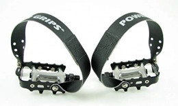 Power Grips Ersatzteiles Power Grips Sport vormontiert Trageriemen / Pedal-Kit, Schwarz, X-Large