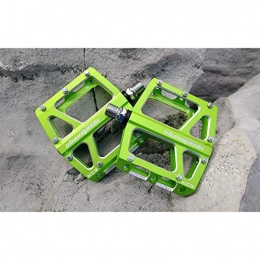 ReedG Ersatzteiles Radfahren Breite Plattform Flache Pedale Mountain Bike Pedal 1 Paar Aluminium-Legierung Antiskid Durable Fahrradpedale Oberfläche for Rennrad MTB Bike 6 Farben (KC3) für Rennrad Mountainbike