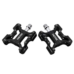 WPCASE Ersatzteiles Rennrad Pedale Fahrrad Pedale Flat Pedale MTB Fahrrad Pedalle MTB Pedale Fahrrad Pedal MTB Pedal Pedale MTB Mountainbike Pedale Fahrradpedale Mountainbike Pedalen Black, Free Size