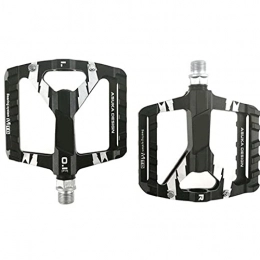 Ruluti Ersatzteiles Ruluti MTB Fahrradplattform flach Pedal Fahrradpedale Aluminiumpedale für verschleißfeste Pedalspindel