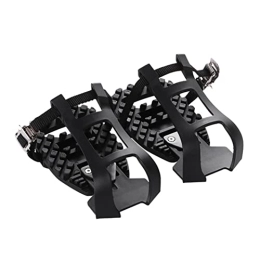 SunaOmni Ersatzteiles Toe Clips Cage Bike Pedals Adapter kompatibel mit Peloton Heavy Duty Kunststoff Pedals Zubehör, kompatibel mit Schuhclips für Peloton, kompatibel mit Pedal-Konverter