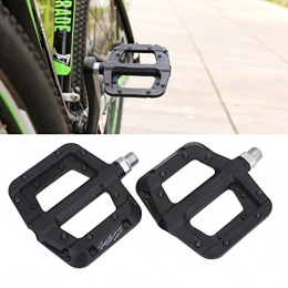 wosume Ersatzteiles wosume 2 Teile / Satz Fahrradpedal, Outdoor Fahrrad Sealed Bearing Pedal Mountain Road Radfahren Plattform Fahrrad Teil(Schwarz)