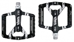 YDL Mountainbike-Pedales YDL 1 Paar Ultraleichte Fahrrad MTB Road Mountain Bike Pedale Aluminiumlegierung Anti-Slip Universal Fahrradpedale Für Fahrradzubehör Bike Pedals (Color : Black)