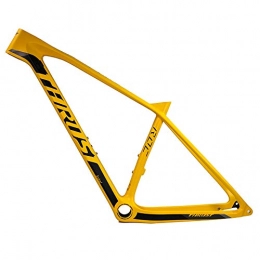 MOMIN Mountainbike-Rahmen Fahrradrahmen T1000 New 29er Yellow Boost Fahrrad Carbon Faserrahmen Tretlager: BSA & Bb30 & Pf30 MTB Rahmen Fahrradzubehör 29er Alloy MTB Frame (Size:29er 15 Inch BB30; Color:Yellow)