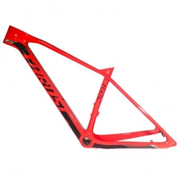 MOMIN Mountainbike-Rahmen Fahrradrahmen T1000 New 29er Yellow Boost Fahrrad Carbon Faserrahmen Tretlager: BSA & Bb30 & Pf30 MTB Rahmen Fahrradzubehör 29er Alloy MTB Frame (Size:29er 15 Inch PF30; Color:Red)