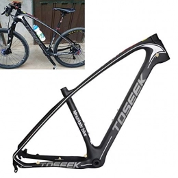 MYHH Ersatzteiles Grau LOGO MTB Mountainbike-Rahmen Full Suspension T800 Carbon-Faser Fahrradrahmen, Größe: 29 x 19 Zoll.