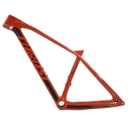 HNXCBH Ersatzteiles HNXCBH Fahrradrahmen Carbon-Faser-Boost-Rahmen im Freien Mountain Bike Zubehör MTB Fahrrad-Rahmen 148 * 12 Maximale Reifen 2.35 (Color : Orange, Size : 29er 19 inch PF30)
