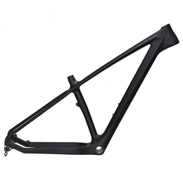PPLAS Ersatzteiles PPLAS Kohlenstofffettradrahmen mit Gabel 26er Carbon MTB Snow Bike-Frameset 26 × 5.0 Bergschnee-Fahrradrahmen (Color : Only Frame, Size : 18inch Glossy)