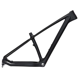 PPLAS Ersatzteiles PPLAS Kohlenstofffettradrahmen mit Gabel 26er Carbon MTB Snow Bike-Frameset 26 × 5.0 Bergschnee-Fahrradrahmen (Color : Only Frame, Size : 20inch Glossy)
