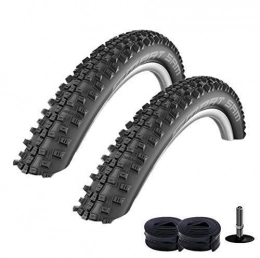 2 x Schwalbe Smart Sam Fahrradreifen 26 x 2,10-54-559 + 2 Schläuche AV13