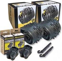 Eastern Bikes Ersatzteiles 26 Zoll Fahrrad Reifen Ersatz Kit für Mountainbike Reifen 26 X 1.95 inkl. Werkzeug mit oder ohne Schläuche wählen Sie 1 oder 2 Packungen, 1 Tire & 1 Tube