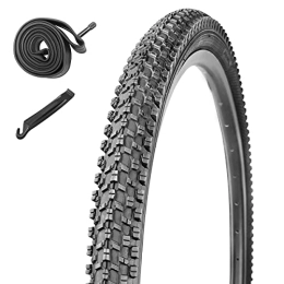 YIROAD Ersatzteiles 61 x 4, 95 cm Fahrradreifen Faltperle Ersatzreifen Doppelverpackung für MTB Mountainbike Reifen mit Innenschläuchen und Hebeln