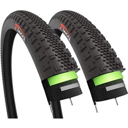Fincci Ersatzteiles Fincci Paar 700 x 38c 40-622 Reifen mit 2, 5 mm Pannenschutz für Elektrisches Straße MTB Mountainbike Hybrid Tourenrad Fahrrad (2er Pack)