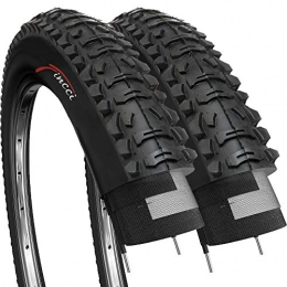 Fincci Ersatzteiles Fincci Paar MTB Mountainbike Fahrrad Reifen 26 x 1, 95