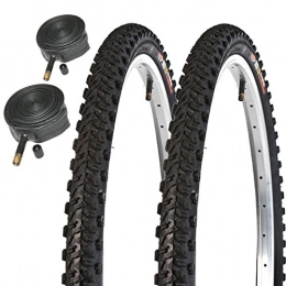 Raleigh Ersatzteiles RALEIGH CST T1812 26" x 1.95 Mountain Bike Tyres with Schrader Tubes (Pair)